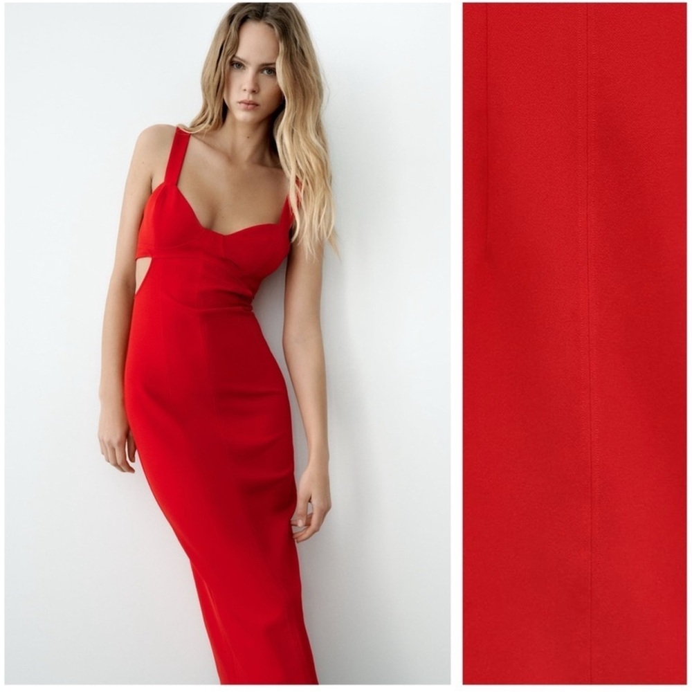 STRAPPY CUT OUT DRESS - NWT